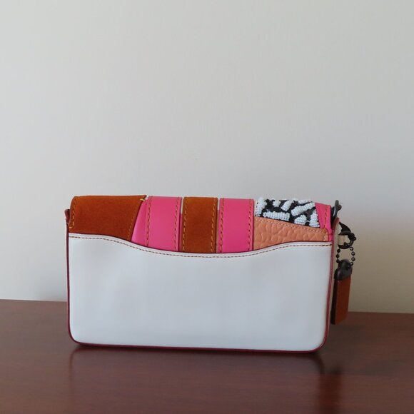 COACH 1941 Varsity Patchwork DINKY crossbody clutch LIMITED edition NWT 54531 LE - Picture 2 of 16